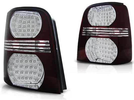 LED Rückleuchten passend für VW Touran 1T / 1T GP Bj. 03-10 Rot/Chrom