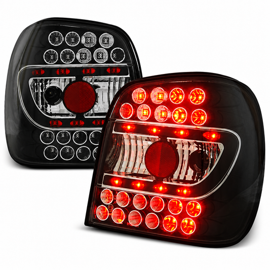 LED Rückleuchten passend für VW Polo 6N 10/1994–09/1999 Schwarz