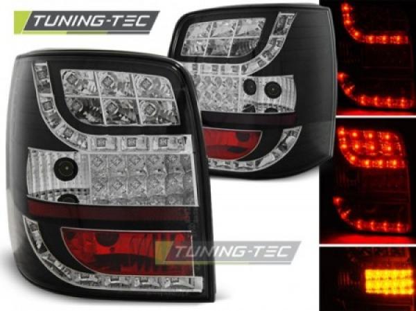 LED Rückleuchten passend für VW Passat 3BG Variant Bj. 00-05 Schwarz mit LED Blinker
