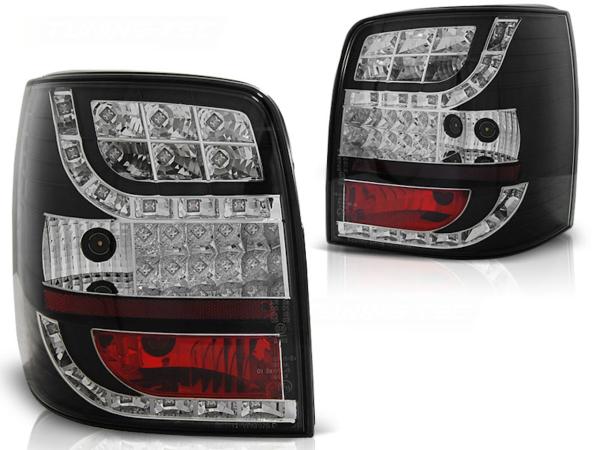 LED Rückleuchten passend für VW Passat 3BG Variant Bj. 00-05 Schwarz mit LED Blinker