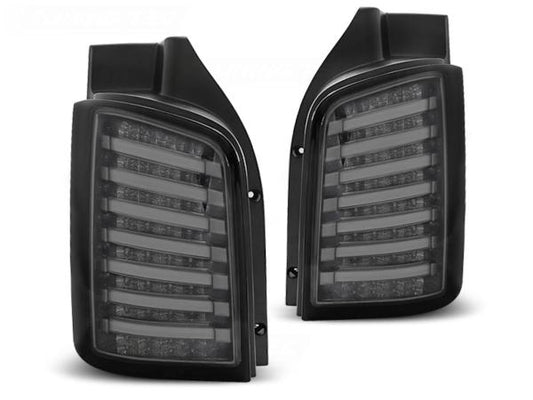 LED Lightbar Rückleuchten passend für VW T5 / T5 GP Bj. 03-15 Smoke (Heckklappe)