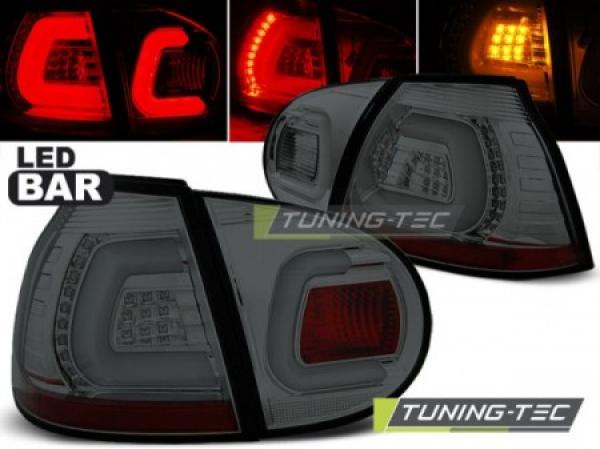 LED Lightbar Rückleuchten passend für VW Golf 5 (V) Limo Bj. 03-09 Smoke