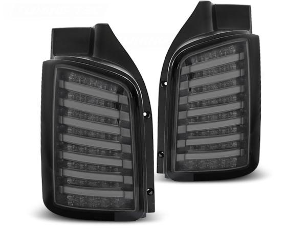 LED Lightbar Rückleuchten passend für VW T5 / T5 GP Bj. 03-15 Smoke (Flügeltüren)