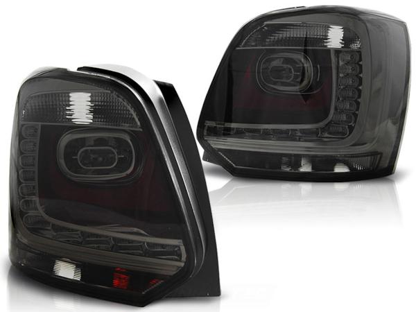 LED Rückleuchten passend für VW Polo 6R Bj. 09-14 Smoke