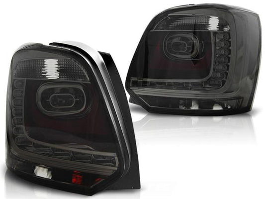 LED Rückleuchten passend für VW Polo 6R Bj. 09-14 Smoke