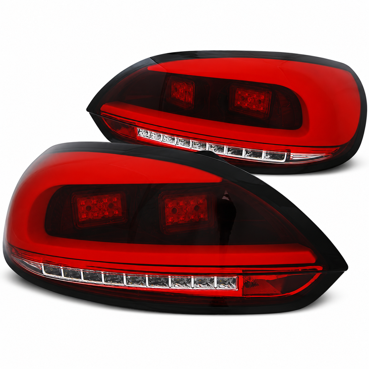 LED Rückleuchten passend für VW Scirocco III 08-04.14 Rot/Weiß