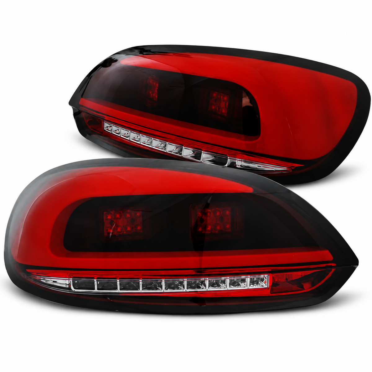 LED Rückleuchten passend für VW Scirocco III 08-04.14 Rot/Smoke