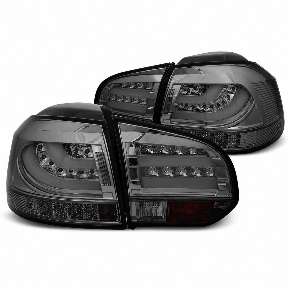 LED Rückleuchten passend für VW Golf 6 10.08-12 Smoke