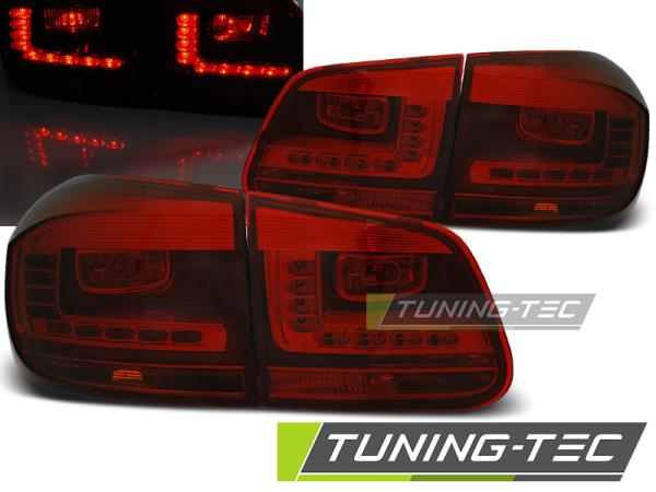 LED Rückleuchten passend für VW Tiguan 5N Facelift Bj. 11-15 Rot/Smoke