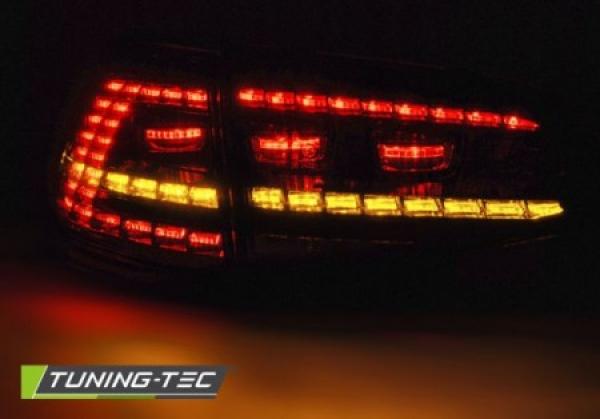 LED Rückleuchten passend für VW Golf 7 (VII) Limo Bj. 12-17 Smoke dynamischer Blinker