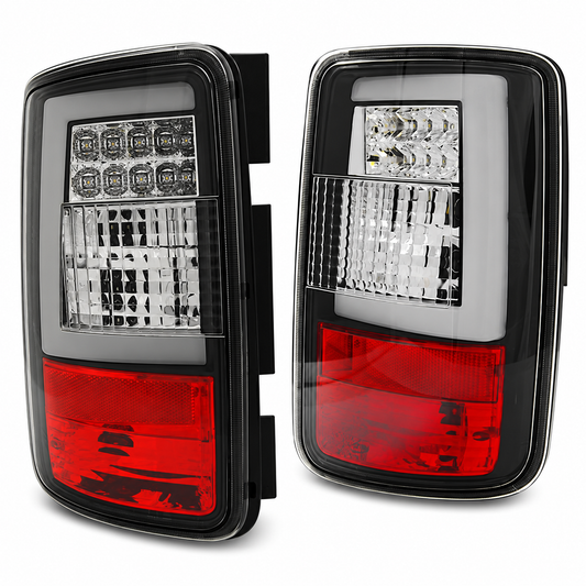 LED Rückleuchten passend für VW CADDY 03-03.14 Schwarz