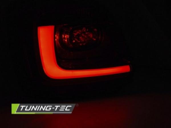 LED Lightbar Rückleuchten passend für VW Polo 6R Bj. 09-14 Smoke