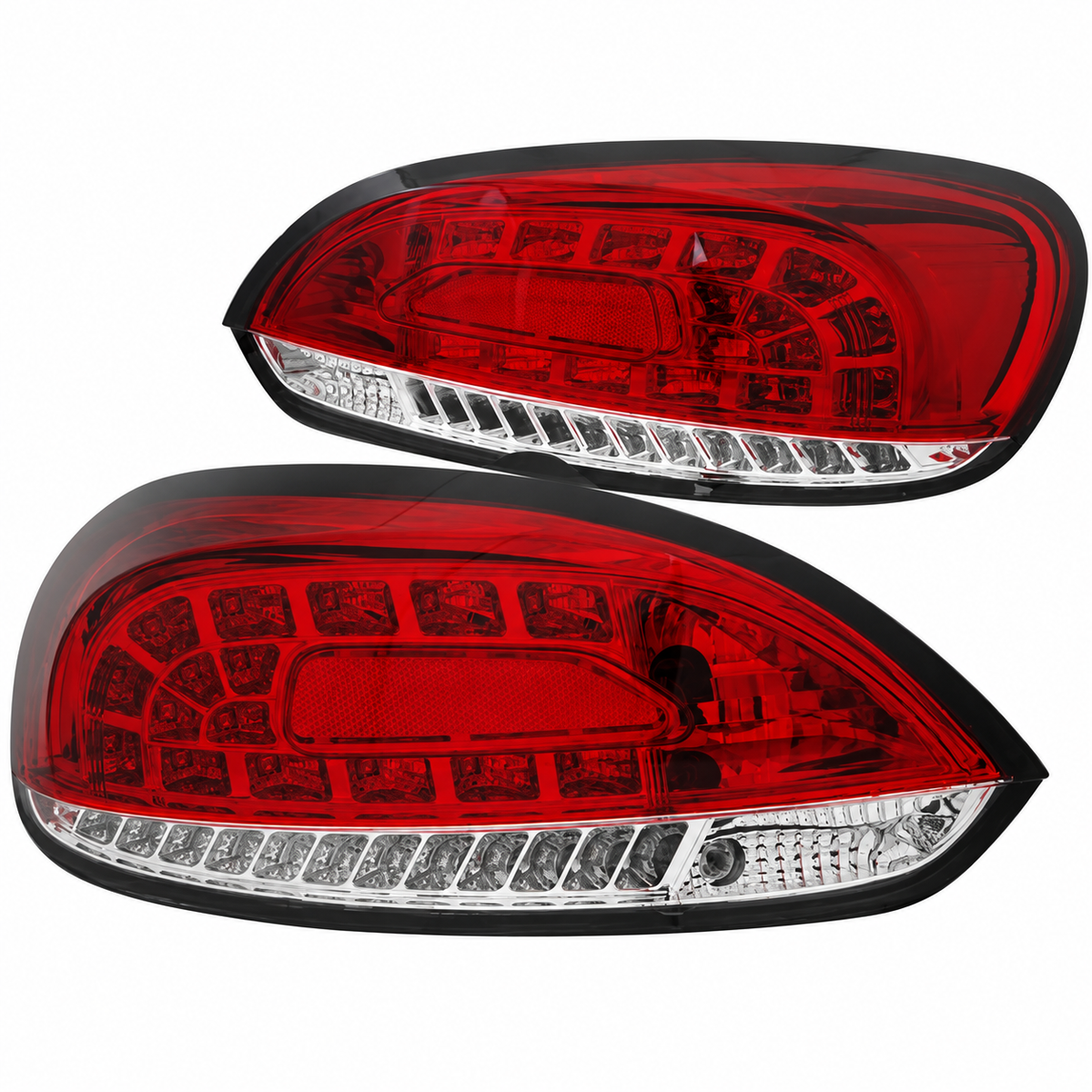 LED Rückleuchten passend für VW Scirocco III 08-04.14 Rot/Weiß