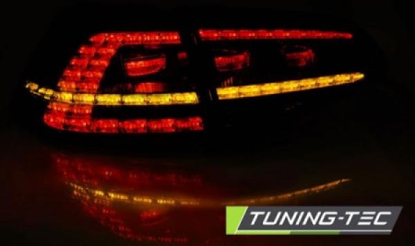 LED Rückleuchten passend für VW Golf 7 (VII) Limo Bj.12-17 Rot/Smoke dynamischer Blinker