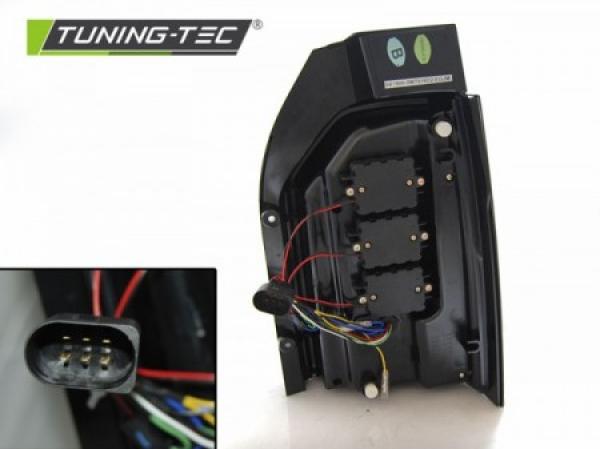 Voll LED Lightbar Rückleuchten passend für VW T6 Bj. 15-19 Chrom (Heckklappe / Halogen)