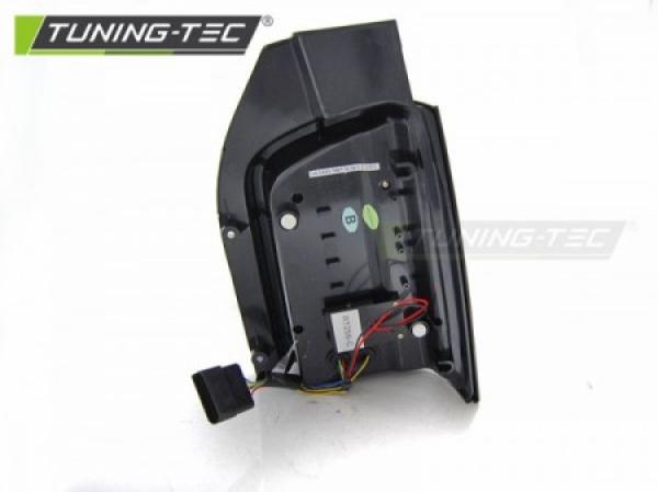 Voll LED Lightbar Rückleuchten passend für VW T5 Bj. 03-09 Rot/Smoke dynamischer Blinker