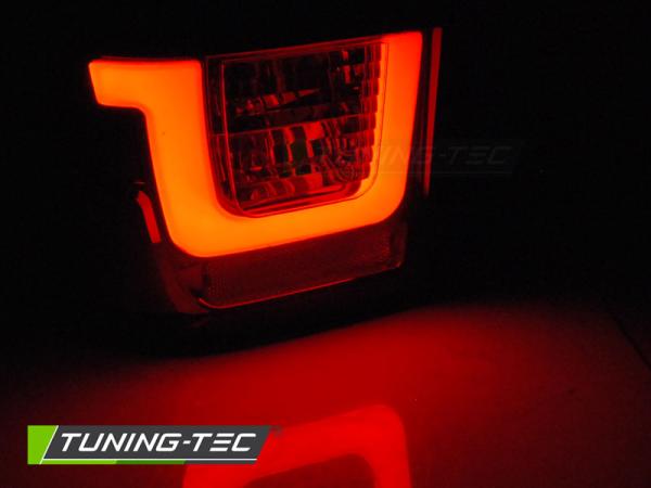 LED Lightbar Rückleuchten passend für VW T4 Bus Bj. 90-03 Rot/Smoke