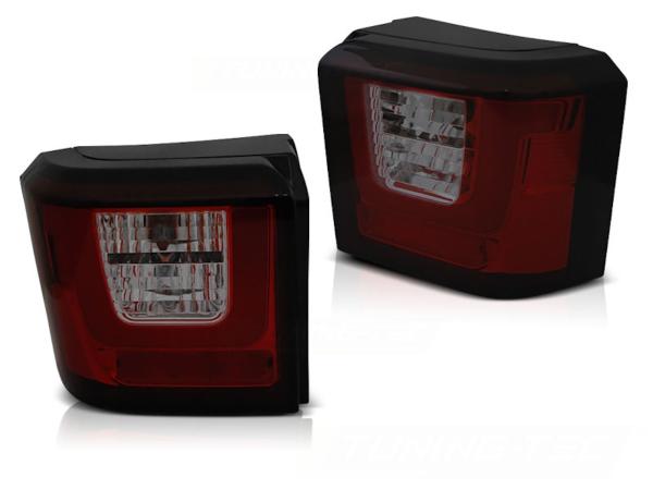 LED Lightbar Rückleuchten passend für VW T4 Bus Bj. 90-03 Rot/Smoke