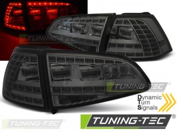 LED Rückleuchten passend für VW Golf 7 (VII) Limo Bj. 12-17 Smoke dynamischer Blinker