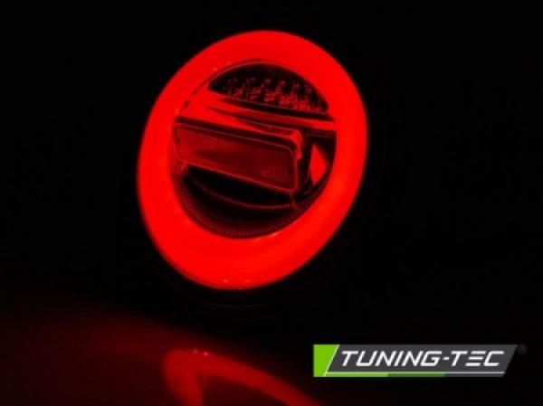 LED Lightbar Rückleuchten passend für VW New Beetle Bj. 98-05 Smoke dynamischer Blinker