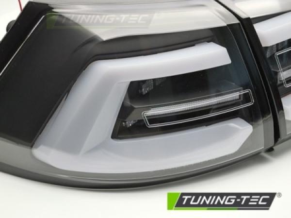 Voll LED Lightbar Rückleuchten passend für VW Golf 7 (VII) Variant Bj. 13-17 Schwarz