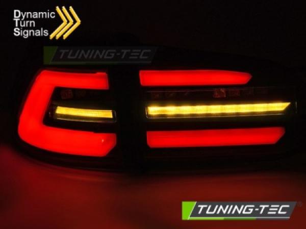 Voll LED Lightbar Rückleuchten passend für VW Golf 7 (VII) Variant Bj. 13-17 Smoke