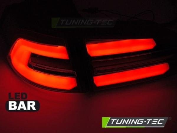 Voll LED Lightbar Rückleuchten passend für VW Golf 7 (VII) Variant Facelift 17-20 Smoke