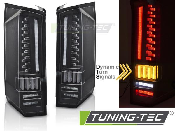 Voll LED Rückleuchten Set passend für VW CRAFTER / MAN TGE 2017+ schwarz/klar mit dynamischen Blinker