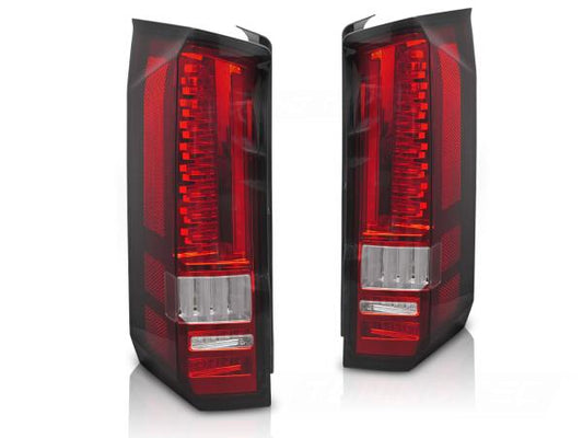 Voll LED Rückleuchten Set passend für VW CRAFTER / MAN TGE 2017+ rot/weiß mit dynamischen Blinker