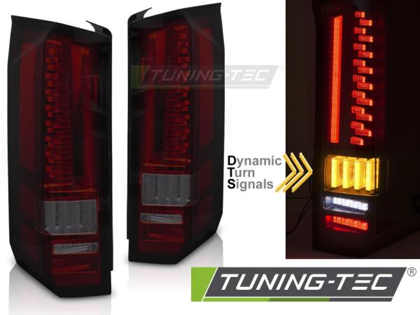 Voll LED Rückleuchten Set passend für VW CRAFTER / MAN TGE 2017+ rot/rauch mit dynamischen Blinker