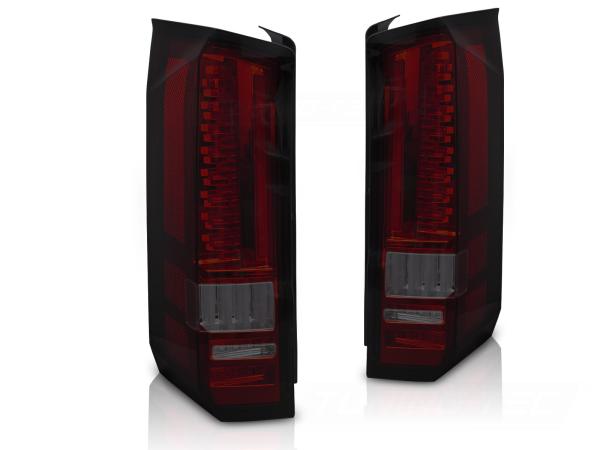 Voll LED Rückleuchten Set passend für VW CRAFTER / MAN TGE 2017+ rot/rauch mit dynamischen Blinker