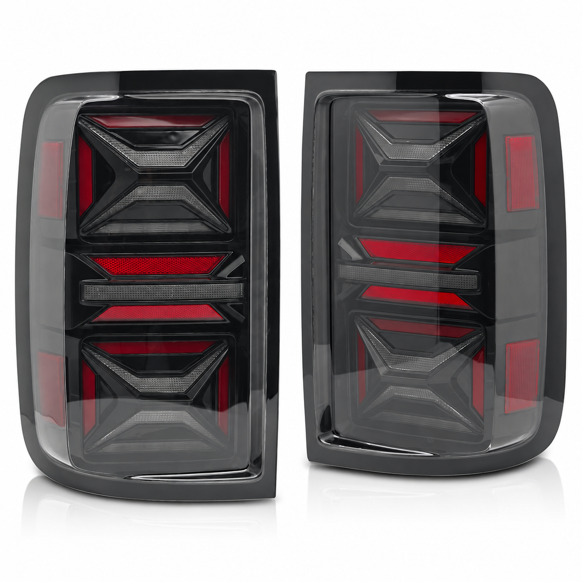 LED Rückleuchten passend für VW AMAROK 2009–2022 Smoke dynamisch