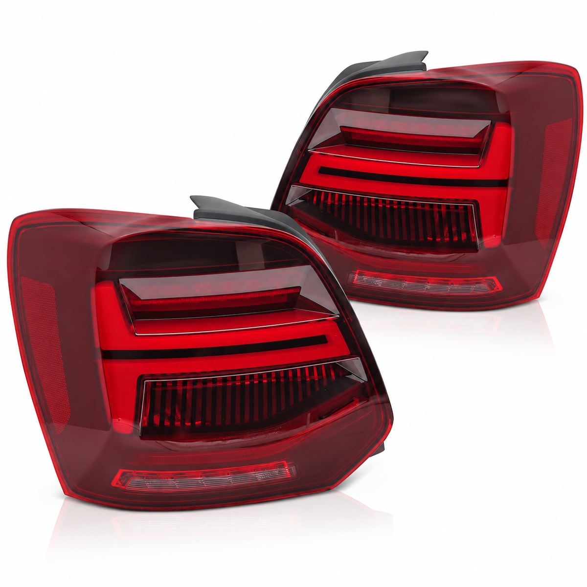 LED Rückleuchten passend für VW Polo V 2009–2017 Rot dynamisch