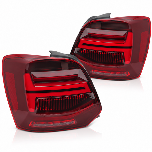 LED Rückleuchten passend für VW Polo V 2009–2017 Rot dynamisch