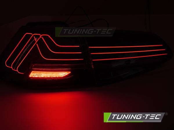 LaserLINE VOLL LED Rückleuchten Set passend für VW Golf 7 (VII) 13-19 kirschrot mit dyamischen Blinker