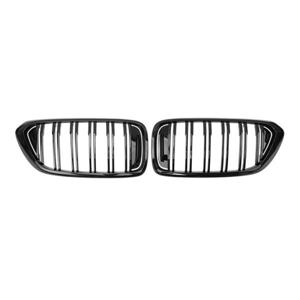 Passend für BMW 6ER G32 GRAN TURISMO SPORT GRILL DOPPELSTEG GLANZ SCHWARZ