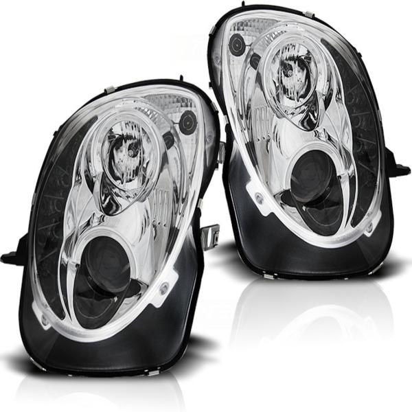 LED Tagfahrlicht Scheinwerfer passend für Alfa Romeo Mito 08-19 Chrom