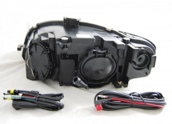 Scheinwerfer DRL LED Tagfahrlicht passend für Audi A4 B7 Bj. 04-08 Schwarz