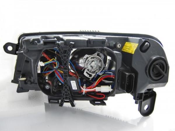 Xenon DRL LED Tagfahrlicht Scheinwerfer passend für Audi A6 C6 4F Bj. 04-08 Chrom