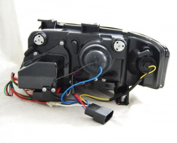 Scheinwerfer DRL LED Tagfahrlicht passend für Audi A6 C5 4B Bj. 97-01 Chrom LTI