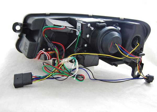 XENON LED Tagfahrlicht Scheinwerfer passend für Audi A6 C6 (4F) 04-08 schwarz