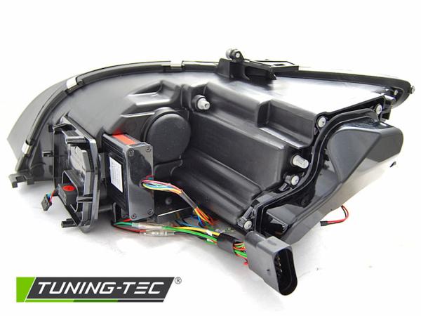 XENON LED Tagfahrlicht Scheinwerfer passend für Audi TT 8J 10-14 schwarz mit Kurvenlicht