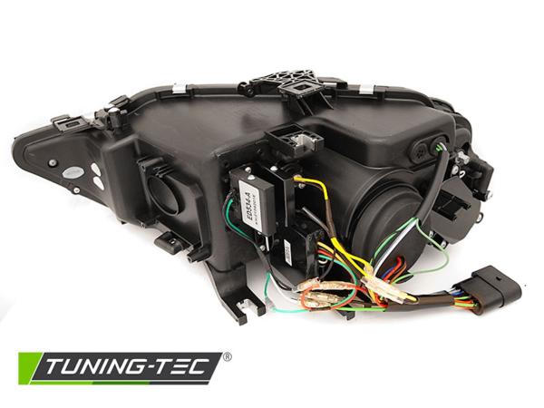 XENON LED Tagfahrlicht Scheinwerfer passend für Audi A4 8K B8 12-15 schwarz dynamisch