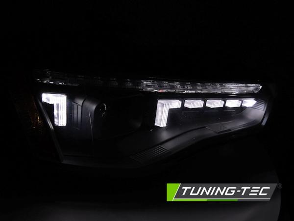 Xenon Scheinwerfer DRL LED Tagfahrlicht passend für Audi A5 Facelift Bj. 11-16 Schwarz