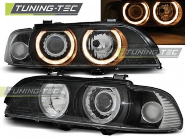 Xenon Scheinwerfer Angel Eyes passend für BMW 5er E39 Bj. 95-00 Chrom