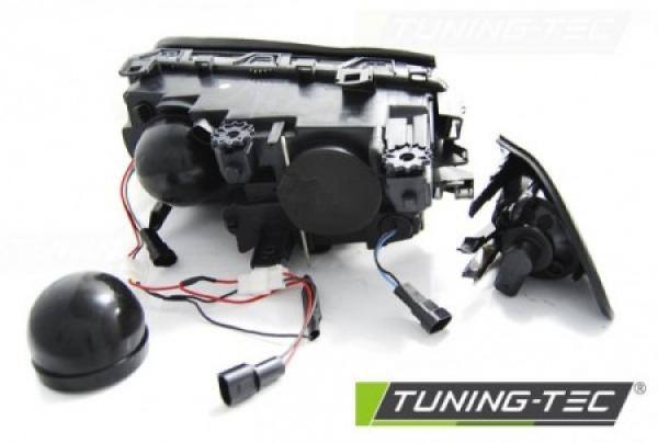 Scheinwerfer LED Angel Eyes passend für BMW 3er E46 Limo Touring Bj. 98-01 Chrom