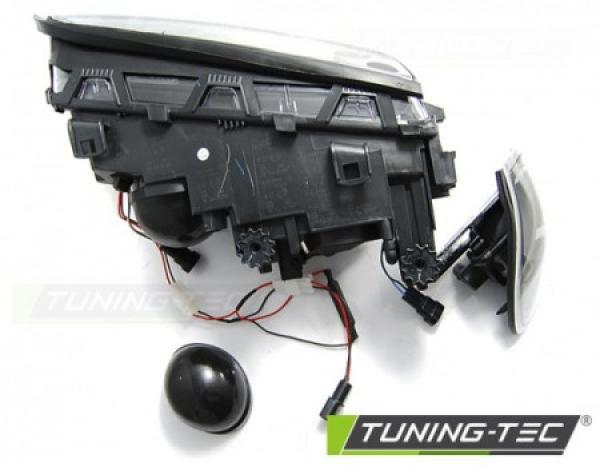 Scheinwerfer LED Angel Eyes passend für BMW 3er E46 Limo Touring Bj. 98-01 Chrom