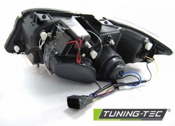 Scheinwerfer CCFL Angel Eyes passend für BMW 3er E90 E91 Bj. 05-08 Chrom