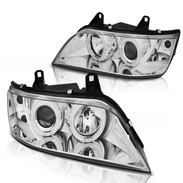 Scheinwerfer CCFL Angel Eyes passend für BMW Z3 Bj. 96-02 Chrom