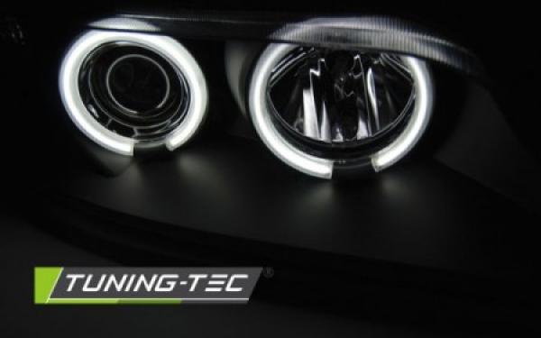 Scheinwerfer CCFL Angel Eyes passend für BMW Z3 Roadster Bj. 96-02 Schwarz